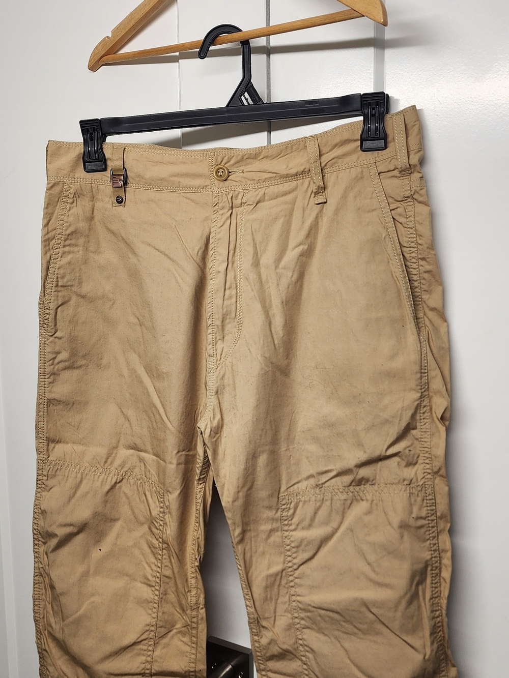 Diesel Men's Khaki Utility Chinos